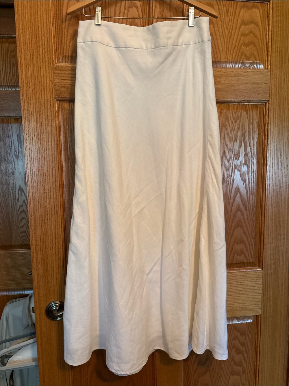 Banana Republic Cream Maxi Skirt